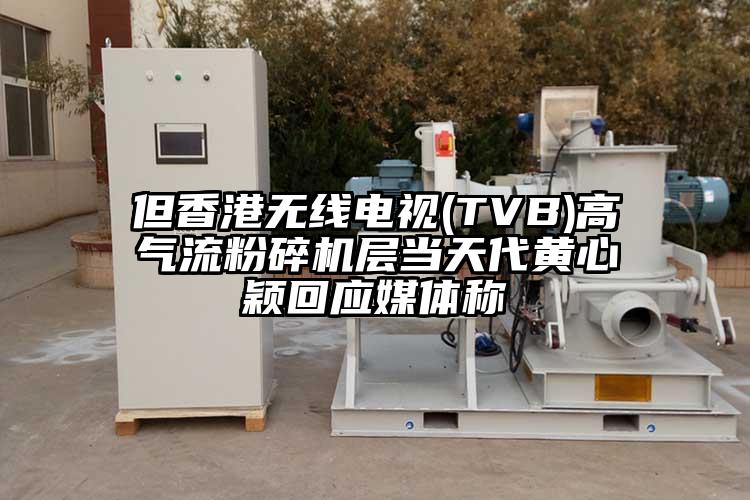 但香港无线电视(TVB)高91香蕉视频黄色软件下载层当天代黄心颖回应媒体称